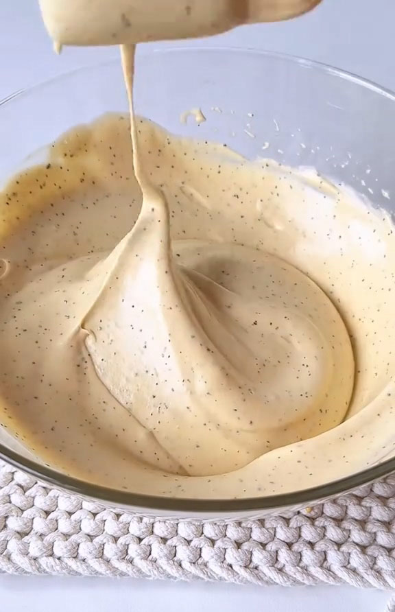 Mix gently until fully combined