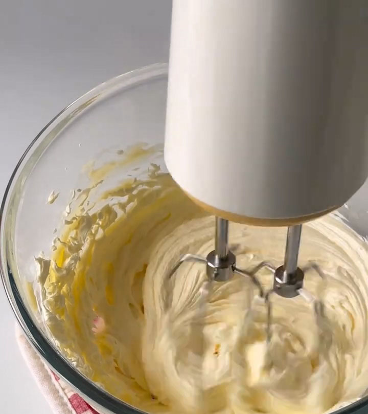 beating well after each addition until fully incorporated and smooth