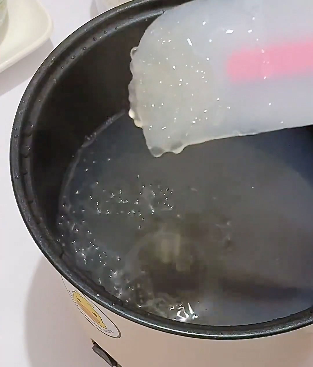 sago becomes completely transparent