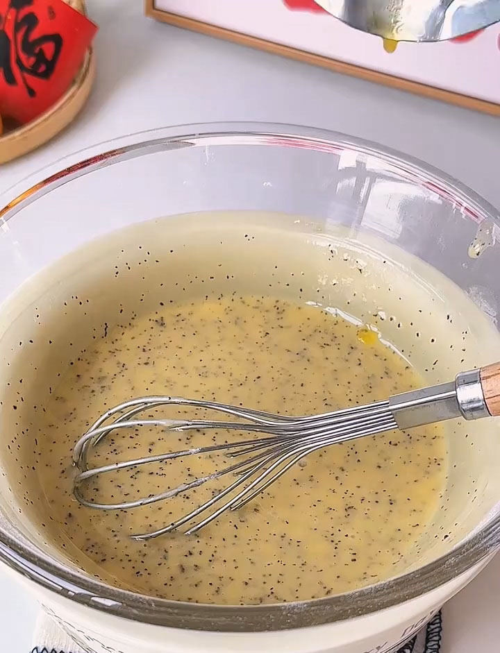 whisking thoroughly after each addition until the butter is fully emulsified