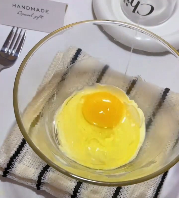 Add the egg
