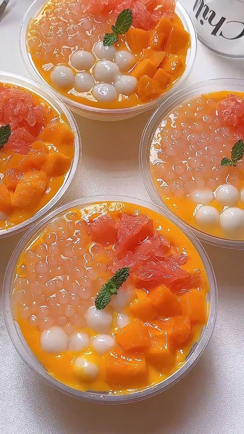 Mango Sago Coconut Jelly Cups (3)