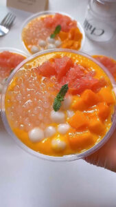 Mango Sago Coconut Jelly Cups (4)