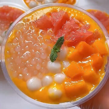 Mango Sago Coconut Jelly Cups (4)