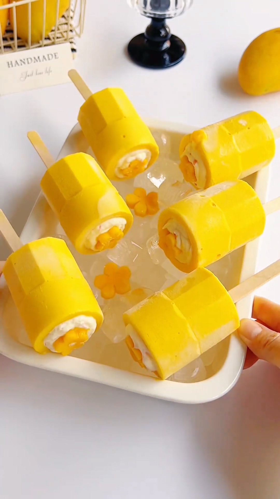 Mango Yogurt Popsicles (3)