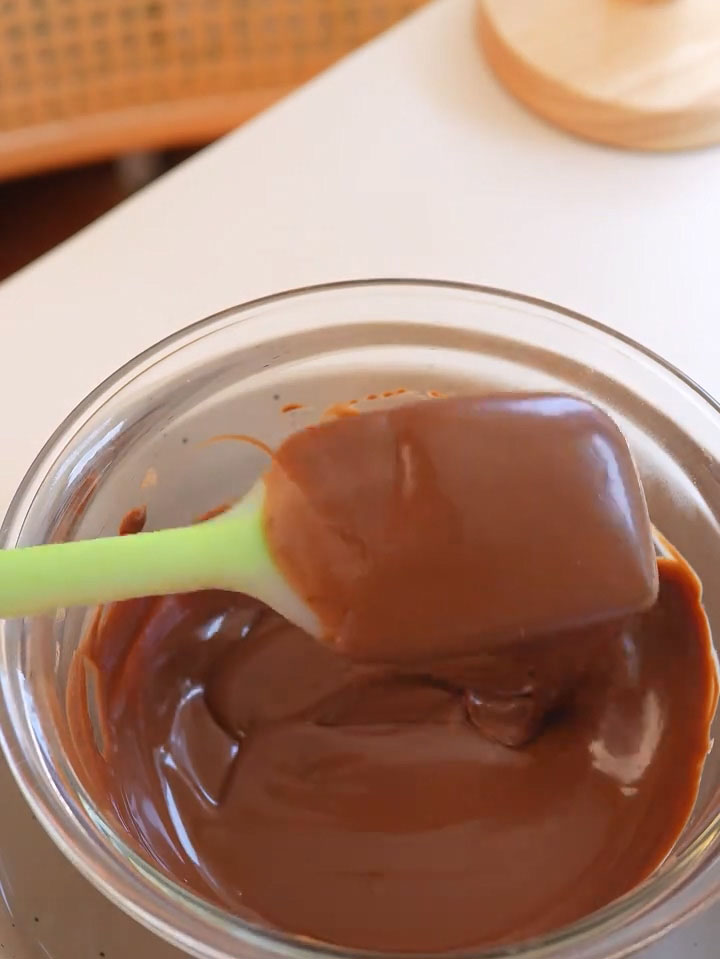 Stir continuously with a spatula or whisk as the ingredients begin to melt