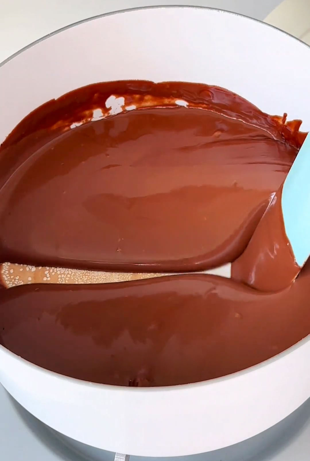 Stir until completely smooth