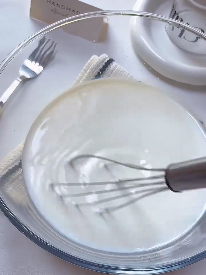 Stir well until the sugar begins to dissolve