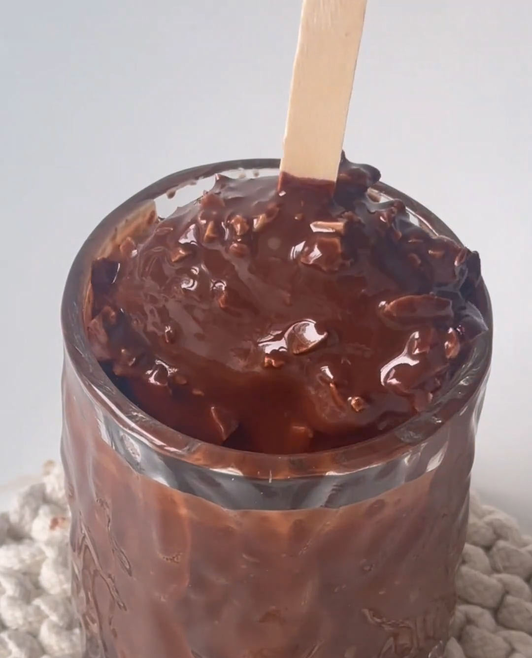 dip each bar into the chocolate peanut mixture