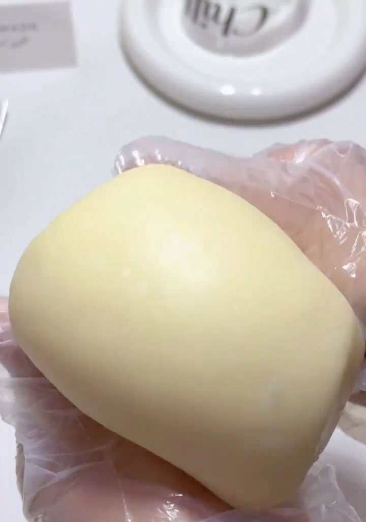 knead and stretch the dough repeatedly