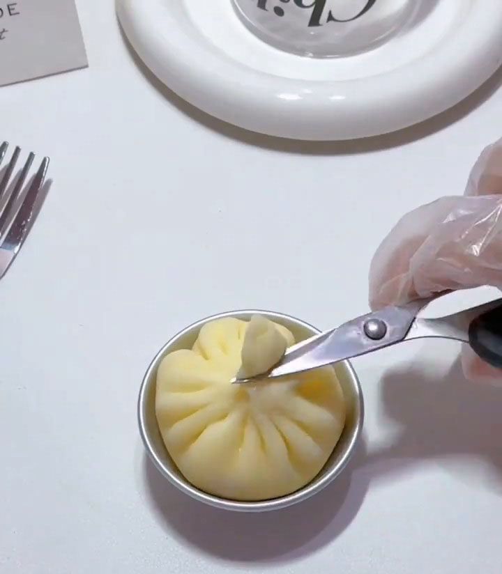 trim it off with clean scissors